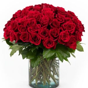 50 Red Rose Floral Arrangements